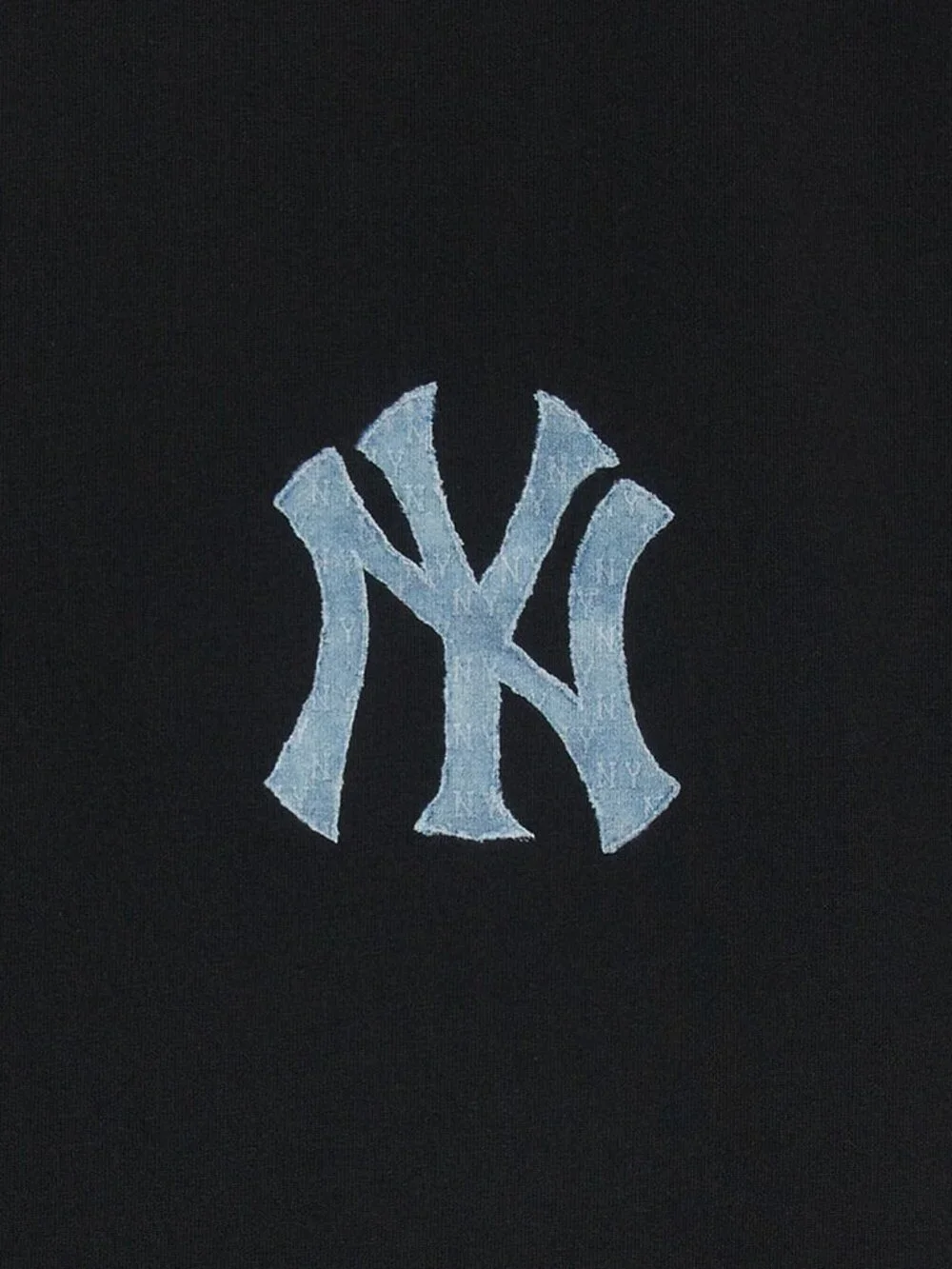 MLB Unisex Short Sleeve T-Shirt | Denim-Like Monogram Big Lux Tee - Picture 4 of 7